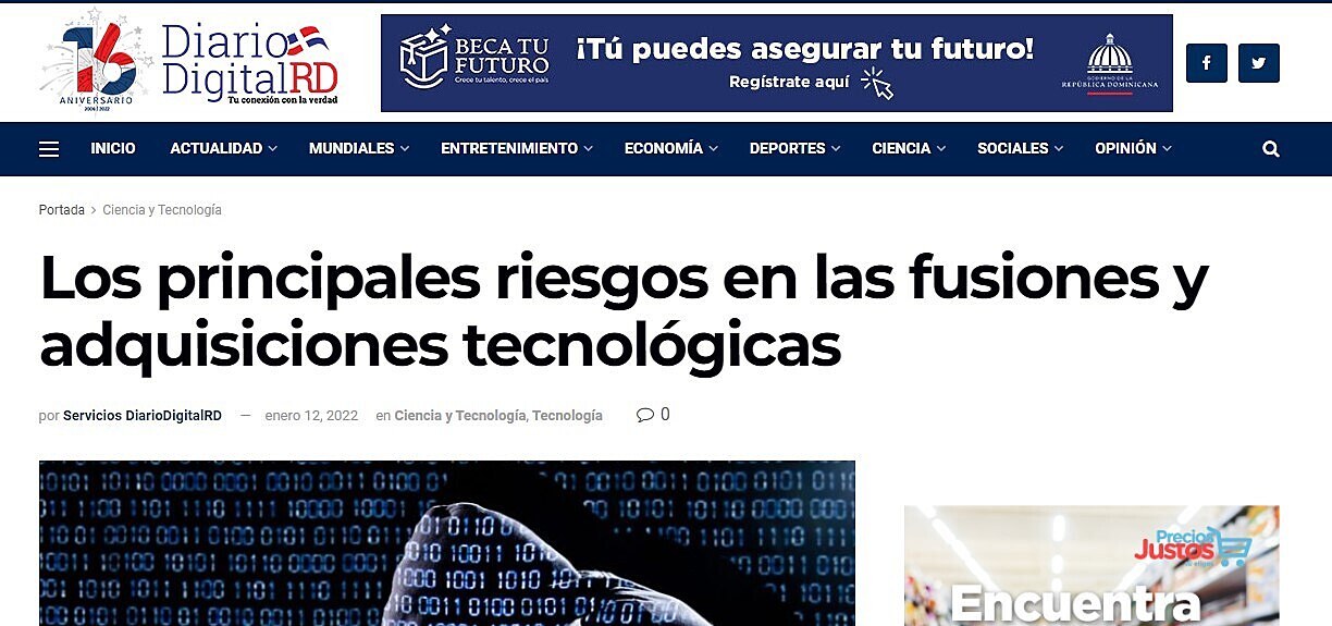 Los principales riesgos en las fusiones y adquisiciones tecnolgicas